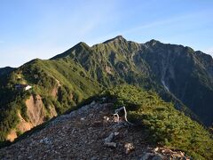 北アルプス　鹿島槍ヶ岳へ