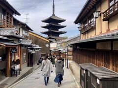 妻と娘を連れて、京都旅行①