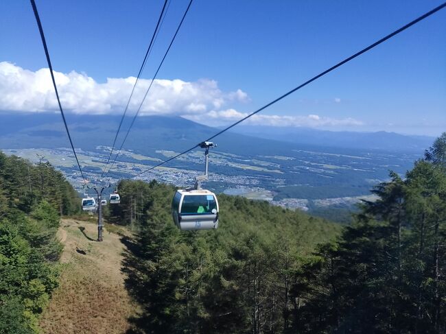 増冨温泉泊　入笠山ハイキング