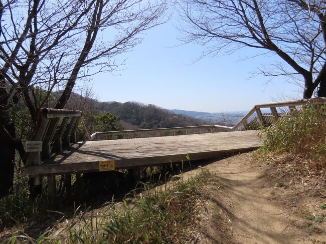 大阪 交野山 みはらしの道(Miharashi Path, Kono-zan Mountain, Osaka, JP)