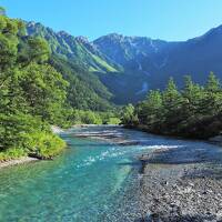 緑と山からパワーチャージ　夏の上高地ハイキング (1) 河童橋～明神池・徳沢ルート