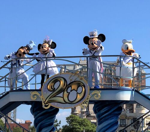 東京ディズニーシー20周年「タイム・トゥ・シャイン！」水上ショー