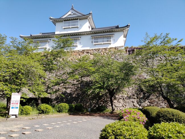 津山城に行きました。岡山県北部の位置する津山市にあります。<br />