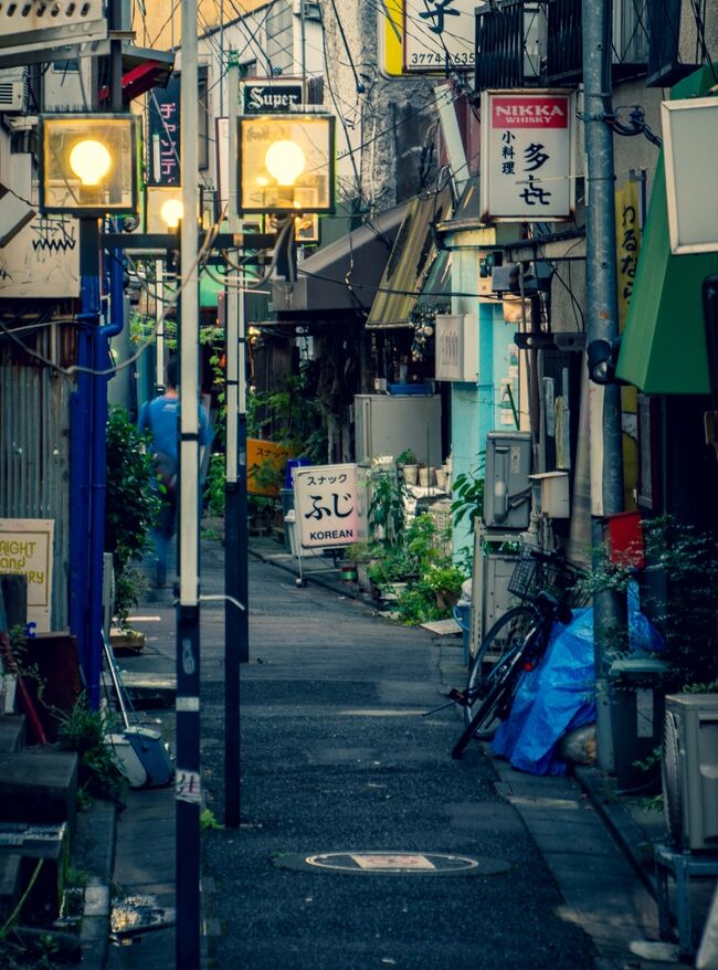 東京大森 : 谷底のようなところに昭和風情な店が並ぶ山王小路飲食店街