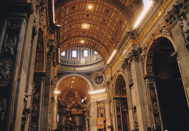 南イタリア2003　ローマとサンピエトロ大聖堂　正月家族旅行