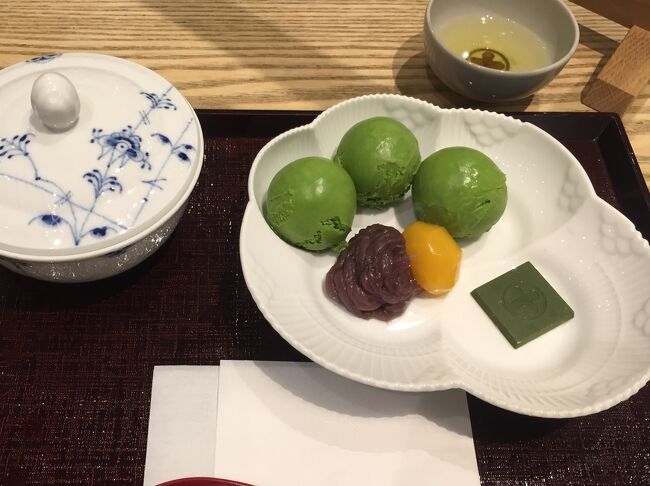 緊急事態宣言が明けたところで、娘と娘の親友を誘って、女子3人で日帰り京都を楽しんできました。<br />今回のテーマは、“抹茶スイーツ”<br />朝から晩まで食べまくり歩きまくりの一日です。
