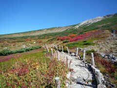 白山室堂の紅葉　