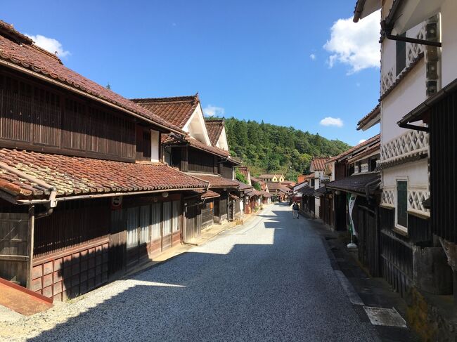 2021 10 吹屋ふるさと村(燃えよ剣ロケ地)  津山城