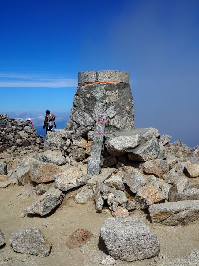 紅葉の千畳敷カール一人旅２*・゜・*ついに木曽駒ケ岳（標高2956ｍ）の頂上へ*・゜・*