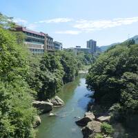 鬼怒川温泉の街歩きは３時間。登り降り多くて体力必要です。