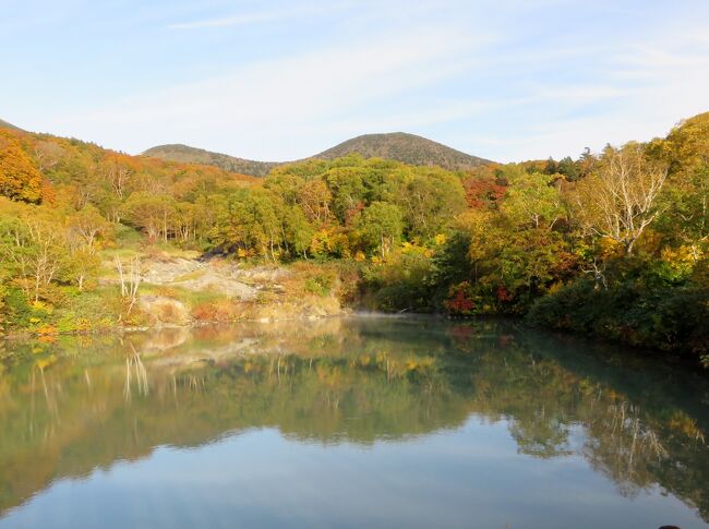 ニュースで酸ヶ湯の紅葉が見ごろとの情報が。週末は天気が良いらしいし,行ってみようかな?と思い立ちました。弾丸ドライブです。<br /><br />当日は天気も気温も良くて行楽日和。紅葉にはちょっと早かったかな?<br /><br />マイナスイオンも浴びることができて,楽しい一日となりました。