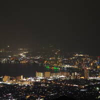 戦国BASARAラッピングの坂本ケーブルで比叡山頂へGo! 大津市の夜景を堪能するツアー参加 + 翌日の京都ドライブ