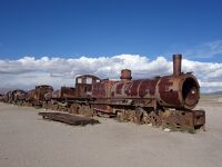 ボリビア旅行⑦（ウユニ：列車の墓場）