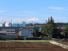 ふじみ野市から見られた富士山①