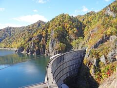 紅葉の札幌　豊平峡ダム