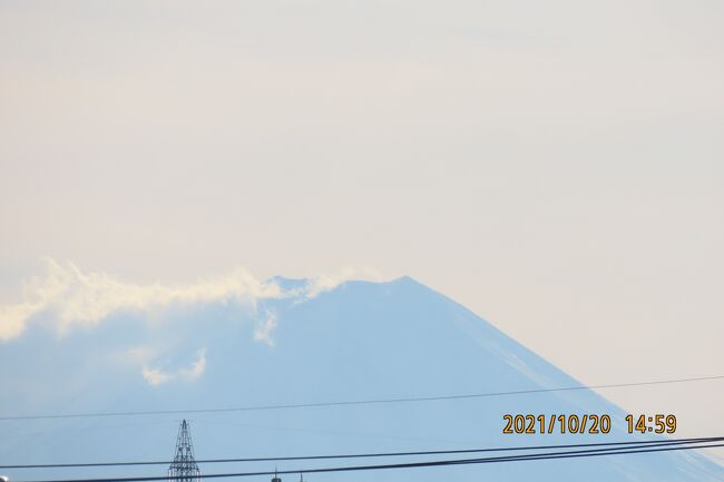 10月20日、午後2時59分よりふじみ野市から素晴らしい富士山が見られました。<br /><br /><br /><br /><br />*写真は素晴らしかった富士山