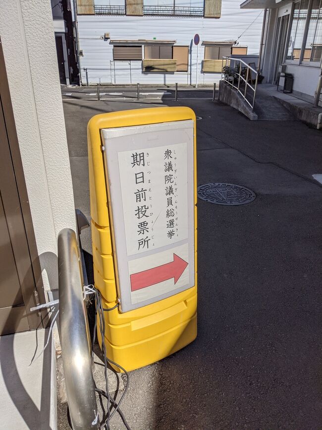 非常事態宣言解除になりましたが、警戒のため(本当は週末に仕事が入った為)期日前投票を済ませてその後は藤棚商店街でお買い物です。<br />所用で都内へ行くと帰りに臨時列車に乗れました。<br />なんだか懐かしい響き『臨時列車』、とっても得した感じです。北海道にいた頃、夏場の海水浴向けの臨時列車以来かも知れない…<br />新型コロナウイルスが流行ってからは近場を歩く機会が増えて色んな意味で発見があります。<br />非常事態宣言解除になって感染者が増えなければ良いですね。(個人的に)やっと景気が良くなりつつあるので、何とか、今度こそ収まって欲しい!!<br />そんな諸々を込めて、初めての期日前投票に行ったお話。