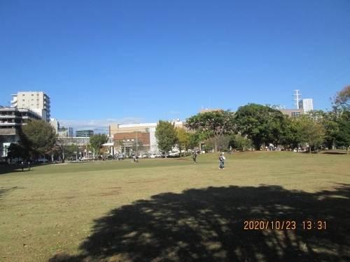 流山市のおおたかの森駅南口公園・旧西初石近隣公園