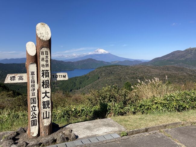 緊急事態宣言解除後の初めての一泊旅に行きました。<br />主人とのドライブ旅になります。<br /><br />★1日目は富士山がよく見える日。<br />伊豆半島の西側、土肥、堂ヶ島を巡り、<br />東に向かい、下田に訪れ、<br />宿のある伊東へ。<br />宿では楽しみにしていた食事と温泉。<br />一日に昼、夜とキンメと鮑を味わいました♪<br /><br />2日目は伊東の観光スポットを訪れます。<br /><br />やはり旅はいいですね。<br />たとえ1泊でも家を離れて<br />知らない土地でその土地の風景をみて<br />食べ物をいただいて。。。出会いに驚きがある。<br />そんな小さな開放感と冒険がとても嬉しいです。<br /><br />この旅行記では1日目の記事を載せています。