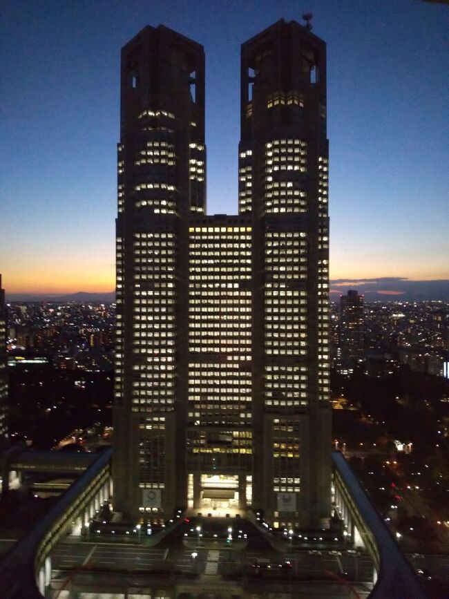 新宿京王プラザホテル　ホテルステイ＆朝散歩