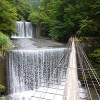 夏旅　奥静岡へ　7　梅ヶ島温泉　滝巡り　橋！橋っ！滝～～～