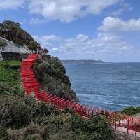 ５日で巡る車旅　２０２１春　③角島・元乃隅神社・萩