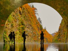 越後湯沢で紅葉散歩。