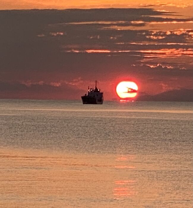 2021 霜月　千葉ちょいブラ!　絶景の夕日見れ感激。