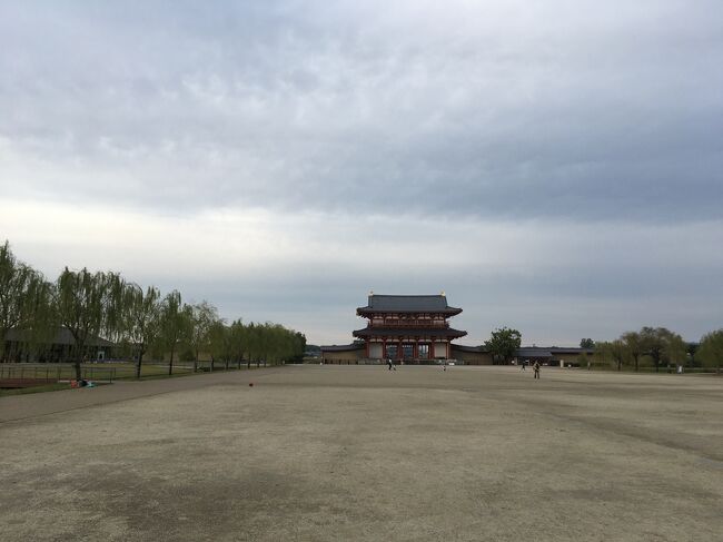 岐阜旅行（岐阜駅前5泊）の途中に京都3泊した。<br />その間に吉野に足を伸ばし、帰りに途中下車した。<br /><br />足を伸ばすというような気軽な距離でもないが、15kgのMammutを背負っての移動も面倒だったので、そういうことにした。<br /><br />当初は2日目に行く予定でしたが、近鉄のHPでお得な乗車券を探して、<br /><br />『近鉄1 dayおでかけきっぷ』を利用した。<br /><br />そして、乗り降り自由なので、途中下車した。<br /><br />橿原神宮にもお詣りしようと思ったが、なんとなくやめでしまった。<br /><br />正解だったのか？<br />やめたからこういうことになったのか？<br /><br />京都駅5時18分発　橿原神宮乗り換え<br /><br />吉野駅　7時54分着<br /><br />吉野観光<br /><br />吉野口駅　14時12分発<br /><br />橿原神宮前乗り換え<br /><br />大和西大寺駅　15時36分<br /><br />　　道を間違え大きく回り道<br /><br />平城京公園　16時15分<br /><br />平城宮いざない館(無料)<br /><br />朱雀門　16時55分<br /><br />踏切　16時56分<br /><br />第一次大極殿院 南門　17時00分<br /><br />大和西大寺駅　17時35分<br /><br />京都駅　18時05分着