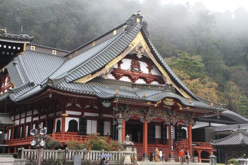 身延山 久遠寺」見学＿山梨県南巨摩郡身延町身延3567』身延(山梨