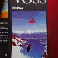 ノルウェー　ベルゲン　近くの　VOSS　ボス　にて　スキー