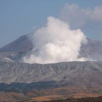 熊本・長崎９日間の旅　①　噴火したばかりの阿蘇へ