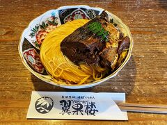 2021.10　2年ぶりの義母との再会②…義母、長浜の焼き鯖そうめんに舌鼓