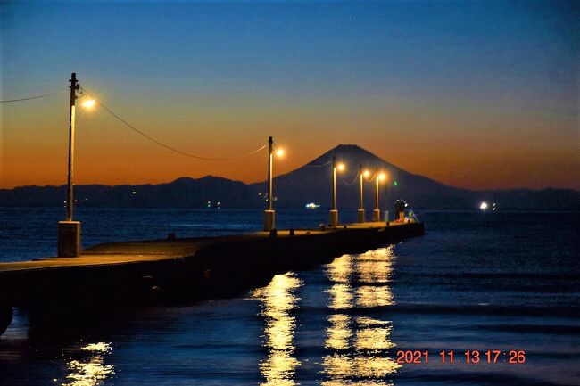 2021 秋晴れの房総ドライブ　～③快晴絶景で富士山も望めた映えスポット『原岡海岸 岡本桟橋』～