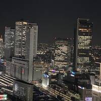 名古屋駅の摩天楼の夜景を堪能