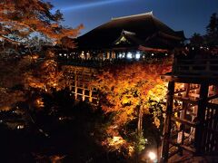 秋の京都・清水寺 夜の特別拝観！2021年11月