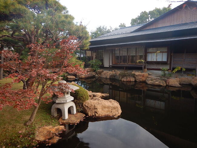 信玄の湯湯村温泉常磐ホテルの離れに宿泊。昇仙峡の紅葉も満喫。