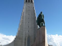 ２０１６年夏、アイルランドからアイスランド一人旅　１６．教会の最上階から絶景のレイキャビク市内を一望