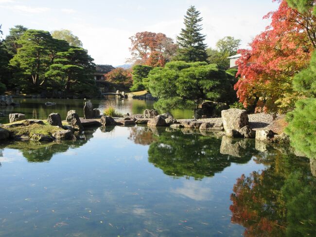 紅葉が色づき始めた京都のニュースと、京都往復新幹線プラス6泊宿泊合わせて4万円という価格のサイトに飛びつき、2年ぶりに京都に行ってきました。コロナ感染が落ち着きつつあることもあり、嵐山周辺はとても賑わっていました。そんな密なエリアをできるだけ避け、訪れたのは神泉苑、二条城、壬生寺、天龍寺、野宮神社、妙心寺、大覚寺、桂離宮、鈴虫寺、地蔵院、延暦寺・横川エリア、錦市場です。時間に余裕があったので京都駅ビル内も散策し、午前中1か所、午後1か所を原則に、ゆっくり散策と寺巡りを楽しみました。この旅行記は5日目をまとめたものです。