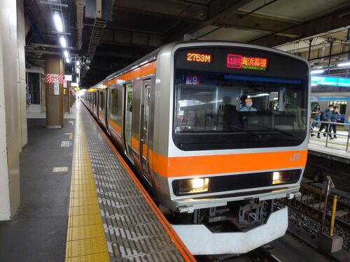 埼玉と東京の東側を行く【その１】 武蔵野線の むさしの号 と しもうさ