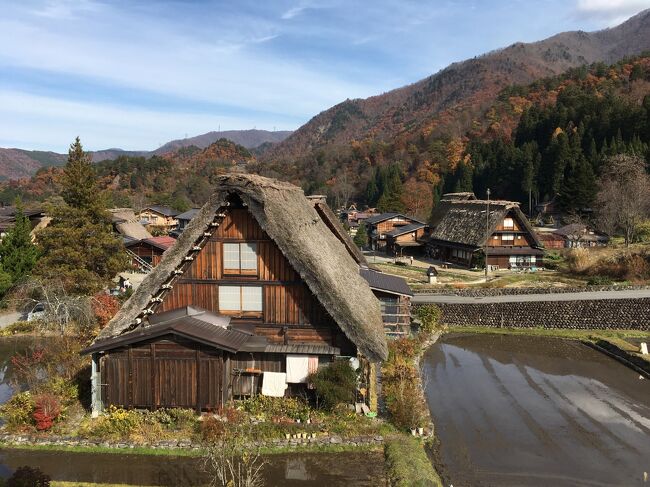 昨今の状況もあり、母はなかなか遠出をする機会がなかったのですが、世間的に落ち着きを取り戻していることもあり、旅にも前向きになりました。行き先は生前に父が行きたがっていた白川郷。ゆっくりできるように温泉宿にすることにして、母を連れての3年ぶりの旅です