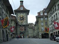 ヨーロッパ4ヶ国の旅No18　スイスベルンの街並と時計塔