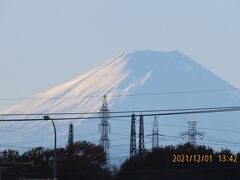 美しかった午後の富士山