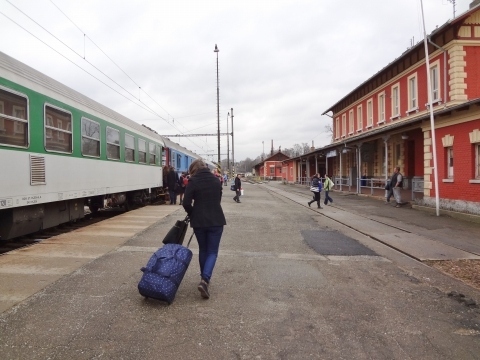 2014年チェコ・ハンガリー旅行記　第7回　鉄道でチェコの地方都市インドルジフーフ・フラデツへ