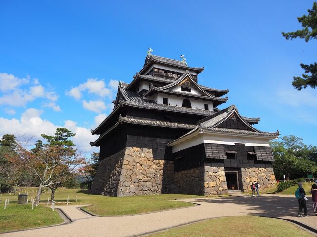 ６月に愛媛の松山城を案内してくださったガイドさんが、<br />「松江城が国宝なのに、松山城が国宝ではないのが、イマイチ納得できない・・・」<br />う～、では松江城VS松山城を自分の目で見て観ようと思い今回訪問。<br />さて、その感想は？？<br /><br />そして、乗り物好きのクサポン。松江城のお濠をぐるっと小舟で回ってみよう～大好きな和菓子も堪能♪<br /><br />松江は見どこといっぱいの街でした。<br /><br />解説はホームページなど引用させて頂きました。