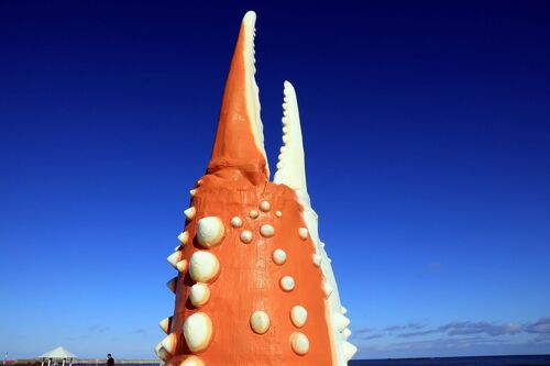 ANAダイヤ修行の旅5【ファイナル】、オホーツク・カニの爪オブジェと