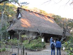 合掌造りの旧矢箆原家住宅（三渓園）