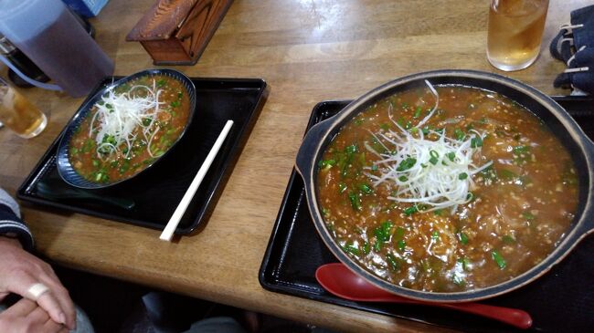 勝浦タンタンメンの店　欅　に行って来ました。<br />この日注文したのは勝浦タンタンメン焼きそば大盛。<br />プラス150円で二倍の量です。<br />とても美味しかったです。