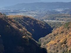 日帰り信州紅葉狩り（５）横谷展望台からの眺め。