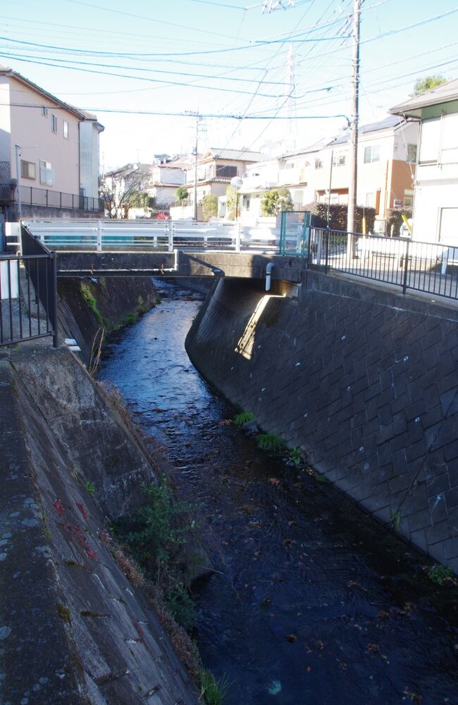 12月18日(土)は、えぐい谷の和光市に続く朝霞市へ向かいました。<br />柿ノ木坂湧水公園へ下り、越戸（こえど）川沿いを歩き、根岸台へ上がりました。いかにも台地の際らしい地名です。<br />農家であった旧高橋家住宅、柊塚古墳、岡城の城山公園を巡りました。史跡や遺跡が多いよう。<br />黒目川沿いを歩いた後、朝霞市博物館で見学しました。土器、水車、電車などの展示が有ります。<br />朝霞台駅近くの味噌ラーメンの「門左衛門」をゴールとしました。ラーメン、おいしかった。